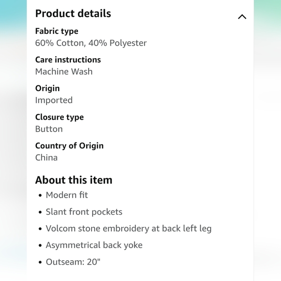 Volcom Shorts - Picture 7 of 12